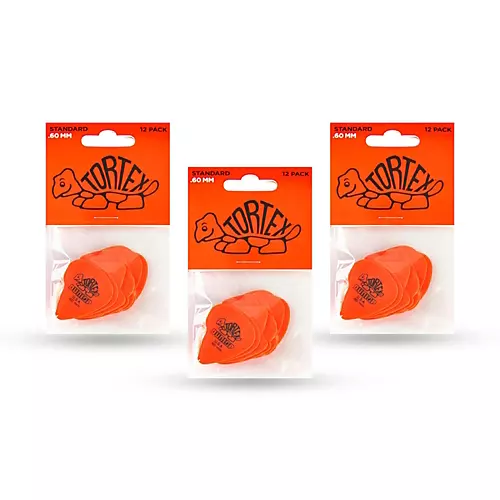 Dunlop Tortex Standard Guitar Picks .60mm 3 Dozen .60 mm Dozen - musicians--Friend