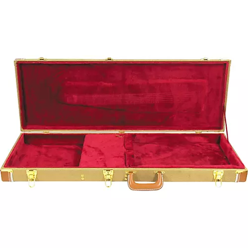 Musician's Gear Deluxe Electric Guitar Case Black - musicians--Friend