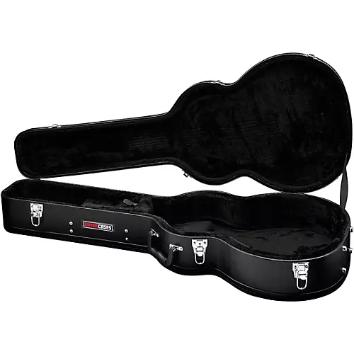 Gator Martin 000 Acoustic Guitar Wood Case Black - musicians--Friend