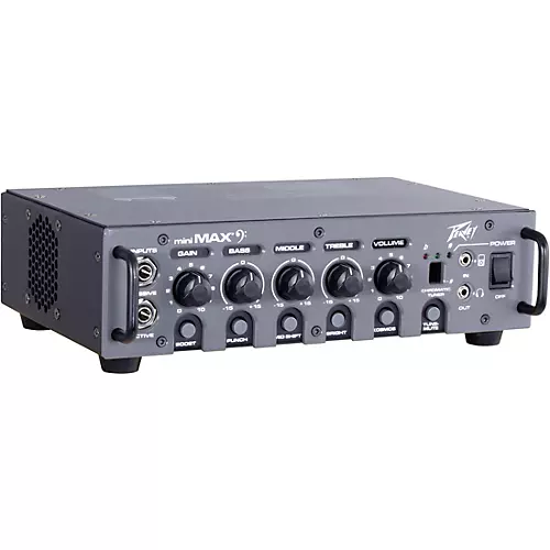 Peavey MiniMAX 600W Bass Amp head Black - musicians--Friend