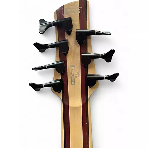 Used Ibanez SRAS7 Natural Electric Bass Guitar Natural - musicians--Friend