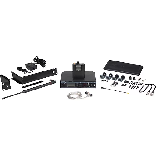 Shure PSM 900 Personal Monitor System With Rackmountable Transmitter, Rechargeable Bodypack Receiver and SE425 Earphones G7 - musicians--Friend