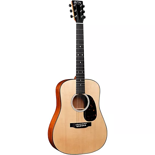 Martin DJr-10 Sitka Top Dreadnought Junior Acoustic Guitar Natural - musicians--Friend