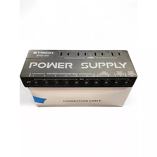 Used Strich SPS-20 Power Supply - musicians--Friend
