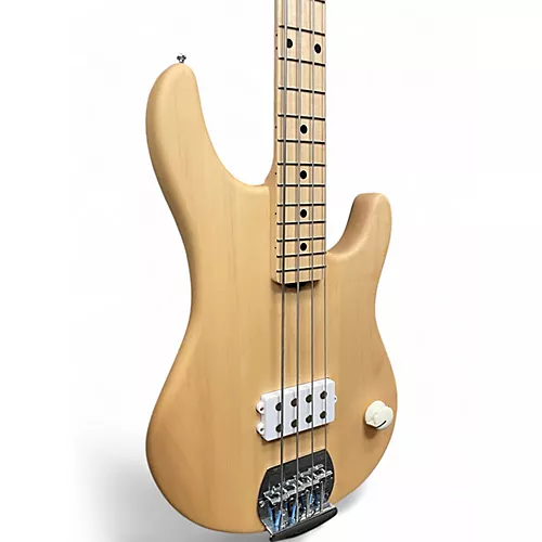 Used Sterling by Music Man Joe Dart I Natural Electric Bass Guitar Natural - musicians--Friend