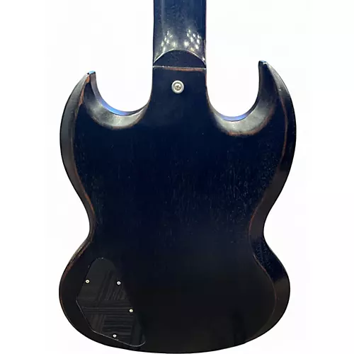 Used Gibson SG Special Satin Black Solid Body Electric Guitar Satin Black - musicians--Friend