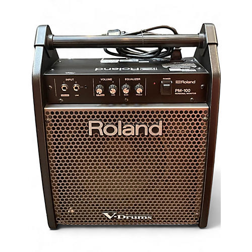 Used Roland pm100 Drum Amplifier - musicians--Friend