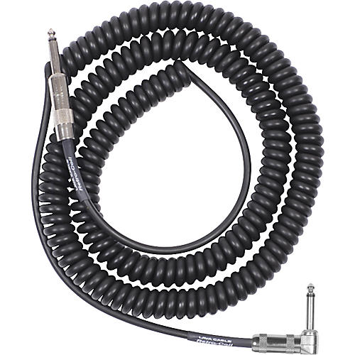 Lava Retro Coil 20-Foot Silent Instrument Cable Straight-Right Angle, Assorted Colors Orange - musicians--Friend
