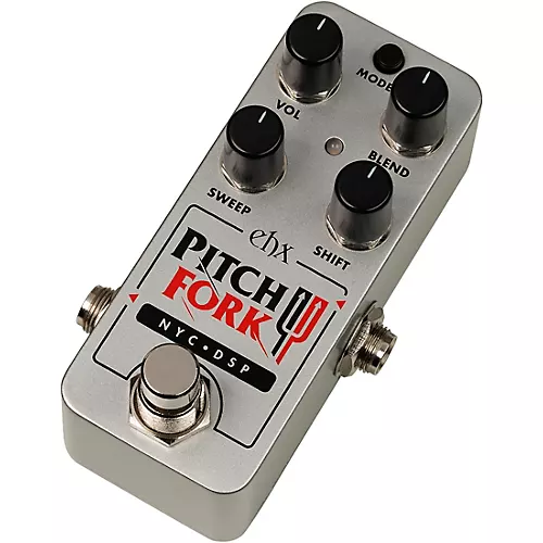 Electro-Harmonix Pico Pitch Fork Pitch Shifter Effects Pedal Silver - musicians--Friend