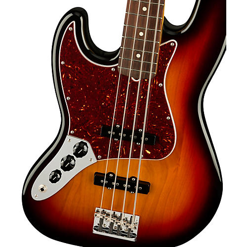 Fender American Professional II Jazz Bass Rosewood Fingerboard Left-Handed Olympic White - musicians--Friend