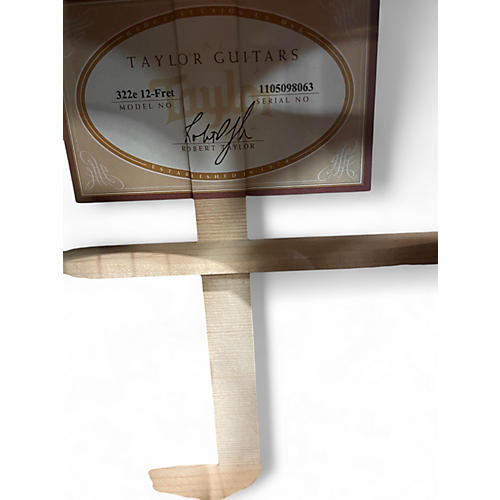 Used Taylor 322E 12 FRET SHADED EDGE BURST Acoustic Electric Guitar SHADED EDGE BURST - musicians--Friend