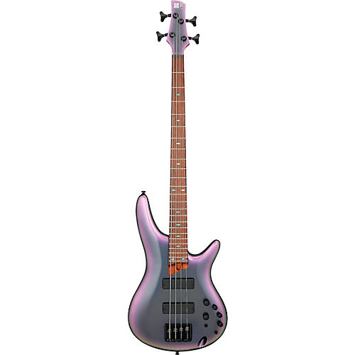 Ibanez SR500E Electric Bass Black Aurora Burst - musicians--Friend