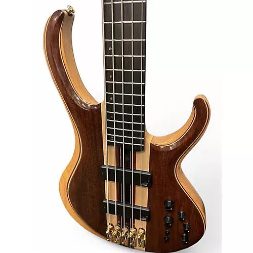 Used Ibanez BTB1835 Natural Electric Bass Guitar Natural - musicians--Friend