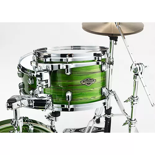TAMA Starclassic Walnut/Birch 3-Piece Shell Pack with Chrome Hardware and 20 in. Bass Drum Lacquer Shamrock Oyster - musicians--Friend