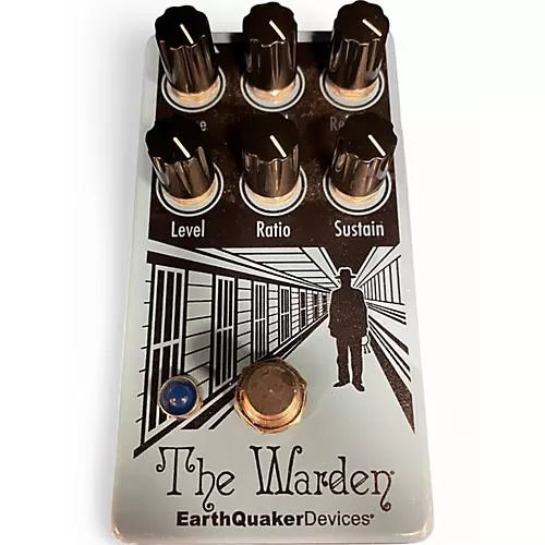 Used EarthQuaker Devices Warden Optical Compressor Effect Pedal - musicians--Friend