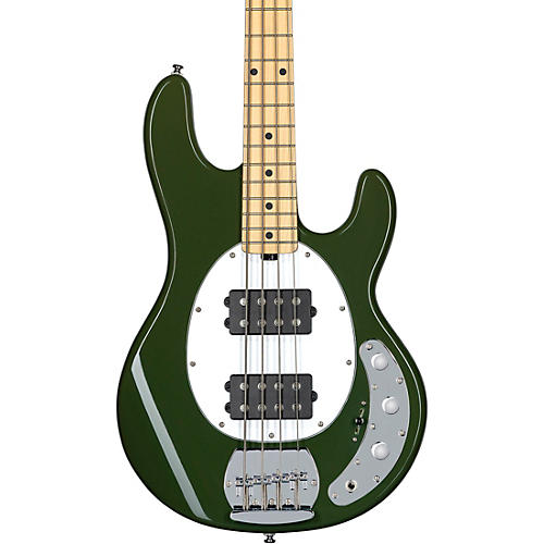 Sterling by Music Man StingRay Ray4HH Maple Fingerboard Electric Bass Cobra Blue - musicians--Friend