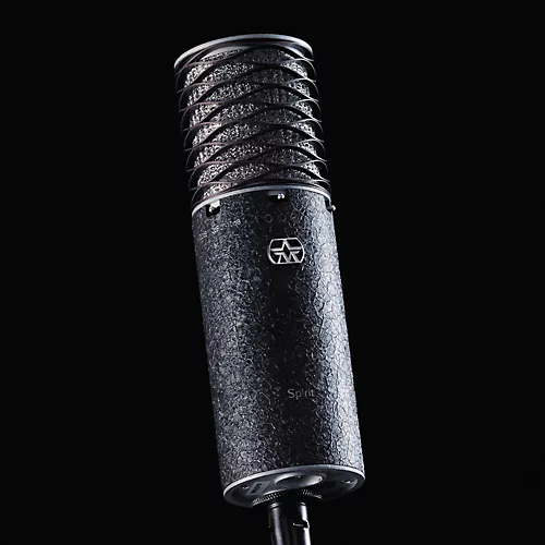 Aston Microphones Limited Edition Black Spirit Multi-Pattern Condenser Microphone with Swiftshield - musicians--Friend