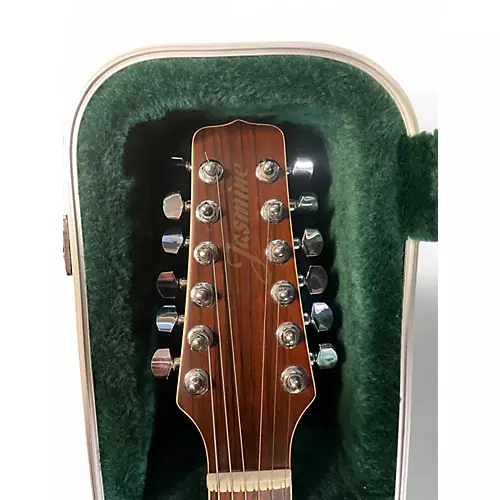 Used Jasmine ES-612 Natural 12 String Acoustic Guitar Natural - musicians--Friend