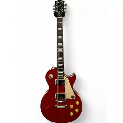 Used Gibson Les Paul Standard 1960S Neck Cherry Solid Body Electric Guitar Cherry - musicians--Friend