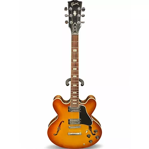 Used Gibson CUSTOM SHOP LARRY CARLTON ES 335 Honey Burst Hollow Body Electric Guitar Honey Burst - musicians--Friend