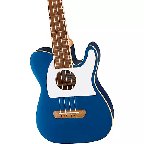 Fender Fullerton Telecaster Acoustic-Electric Ukulele Black - musicians--Friend