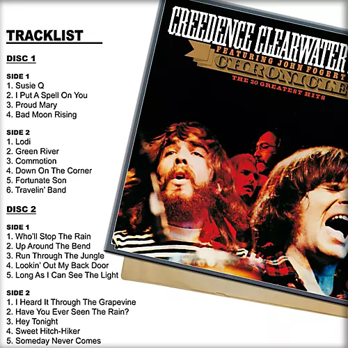 Creedence Clearwater Revival - Chronicle The 20 Greatest Hits Vinyl LP - musicians--Friend