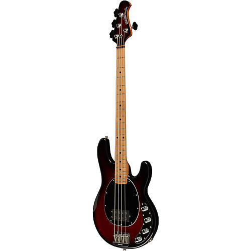 Ernie Ball Music Man Stingray Special 4 H Limited-Edition Roasted Maple Fingerboard Electric Bass Black - musicians--Friend