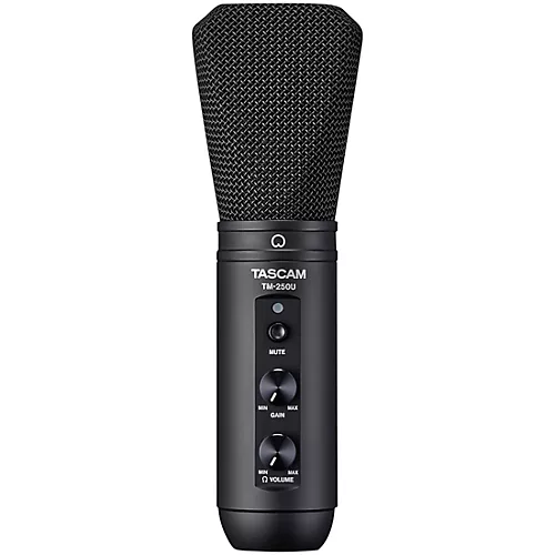 TASCAM TM-250U USB Condenser Microphone for Podcasting, Conferencing, and Computer Recording - musicians--Friend