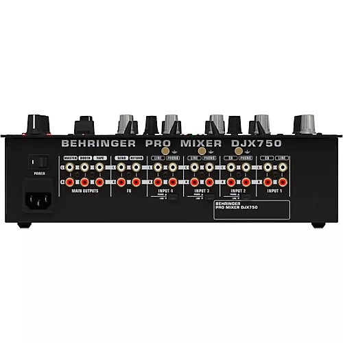 Behringer DJX750 5-Channel Pro DJ Mixer - musicians--Friend