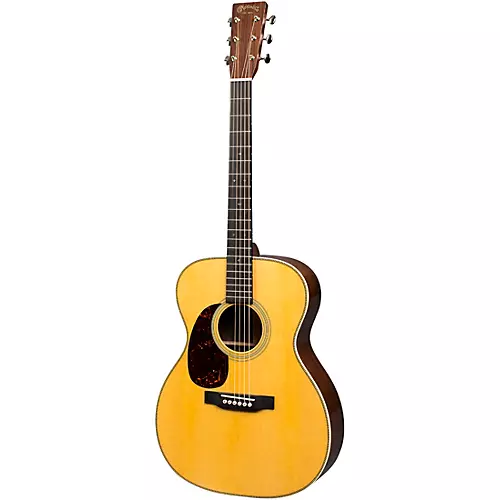 Martin 000-28 Standard Auditorium Left-Handed Acoustic Guitar Natural - musicians--Friend