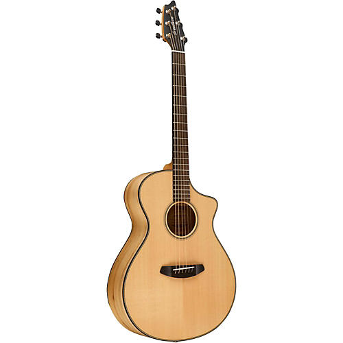 Breedlove Oregon Concert CE Sitka Spruce-Myrtlewood Acoustic-Electric Guitar Gloss Natural - musicians--Friend
