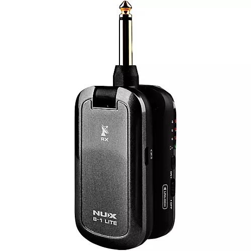 NUX B-1 LITE 2.4GHz Guitar Wireless System Black - musicians--Friend
