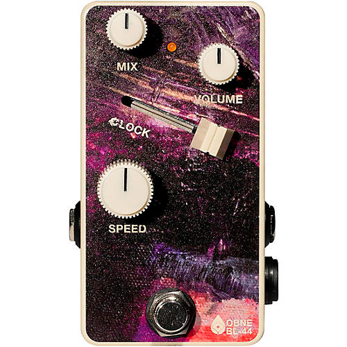 Old Blood Noise Endeavors BL-44 Reverse Variable Clock Effector Effects Pedal Cream and Purple - musicians--Friend