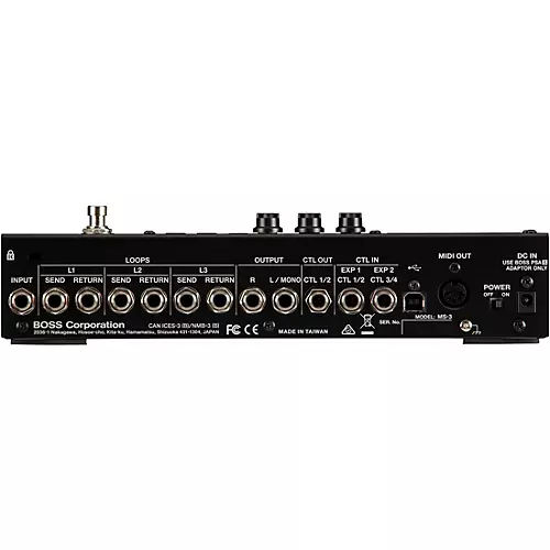 BOSS MS-3 Multi-Effects Switcher - musicians--Friend