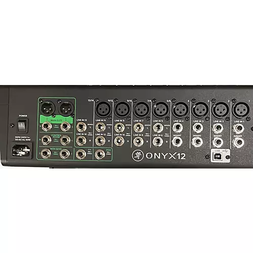 Used Mackie ONYX12 Unpowered Mixer - musicians--Friend
