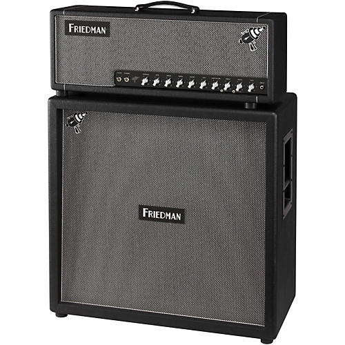Friedman Steve Stevens Signature 4x12 Closed-Back Guitar Cabinet with Celestion Vintage 30's Black - musicians--Friend