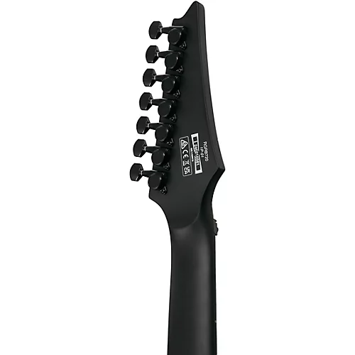 Ibanez RG Iron Label RGRB720 7-String Electric Guitar Black Flat - musicians--Friend