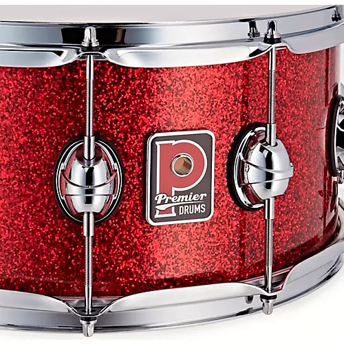 Premier Genista Classic Birch Snare Drum 14 x 5.5 in. Red Sparkle - musicians--Friend