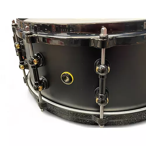 Used Pearl 14X6 matt halpern Black Drum Black 212 - musicians--Friend