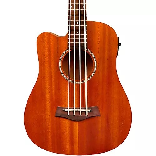 Gold Tone 23-Inch Scale Left-Handed Acoustic-Electric MicroBass with Gig Bag - musicians--Friend