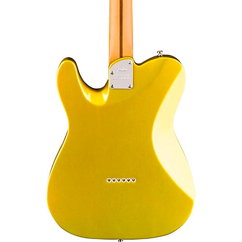 Fender American Ultra II Telecaster Ebony Fingerboard Electric Guitar Texas Tea - musicians--Friend