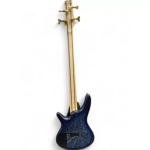 Used Ibanez SR300 Blue Burst Electric Bass Guitar Blue Burst - musicians--Friend