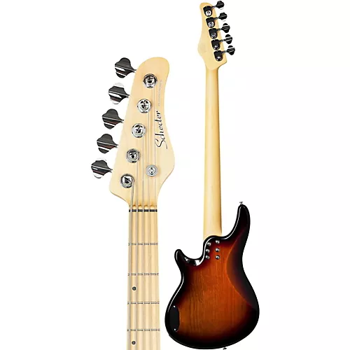 Schecter Guitar Research CV-5 Bass 5-String Electric Bass Guitar Ivory - musicians--Friend