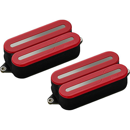 Fishman Fluence Open Core Modern Humbucker 6-String Black Nickel Blades Electric Guitar Pickup Set White - musicians--Friend