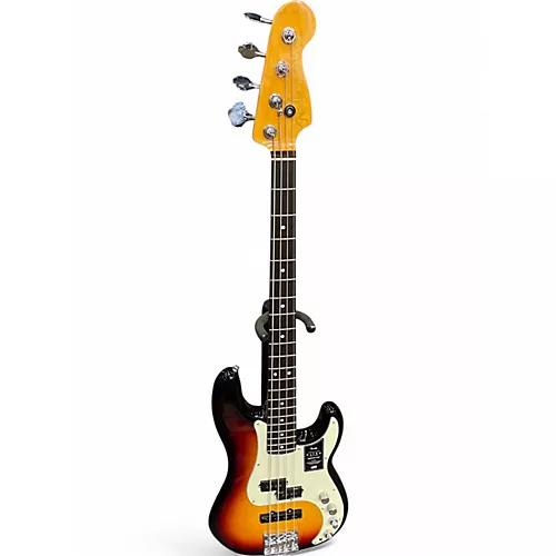Used Fender American Ultra Precision Bass 2 Color Sunburst Electric Bass Guitar 2 Color Sunburst - musicians--Friend