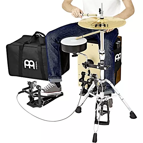 MEINL Cajon Drum Set With Cymbals and Hardware - musicians--Friend