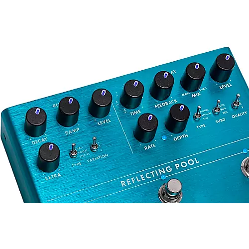 Open-Box Fender Reflecting Pool Delay & Reverb Effects Pedal Condition 1 - Mint - musicians--Friend