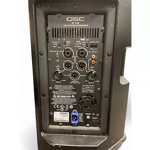 Used QSC K12 Powered Speaker - musicians--Friend