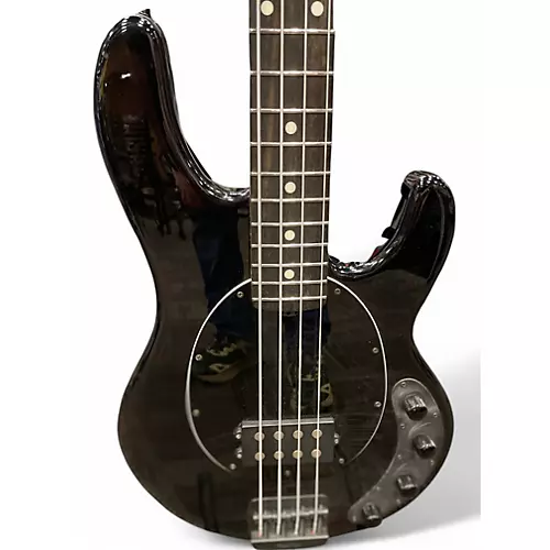Used Ernie Ball Music Man Stingray 4 String Black Electric Bass Guitar Black - musicians--Friend