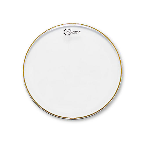 Aquarian Force Ten Clear Tom Head Clear 14 in. - musicians--Friend